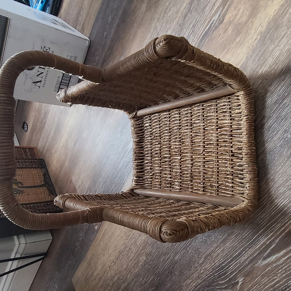 Woven Rattan Basket - Picture 2 of 3